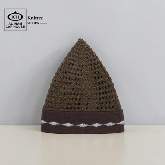 AL INAM CAP BROWN | ICH-0002-N29