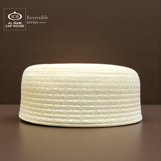 REVERSIBLE SOFT IVORY TAIF PREMIUM CAP | ICH Caps