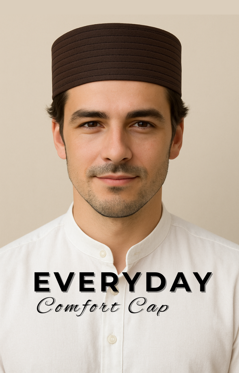 Muslim prayer cap kufi topi for namaz in India
