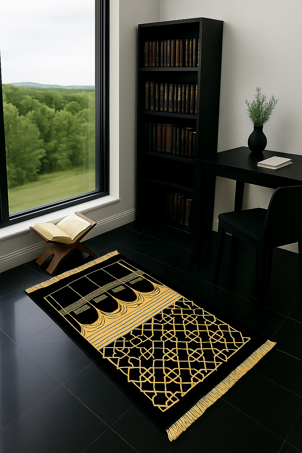Soft velvet prayer mat janamaz for namaz in India