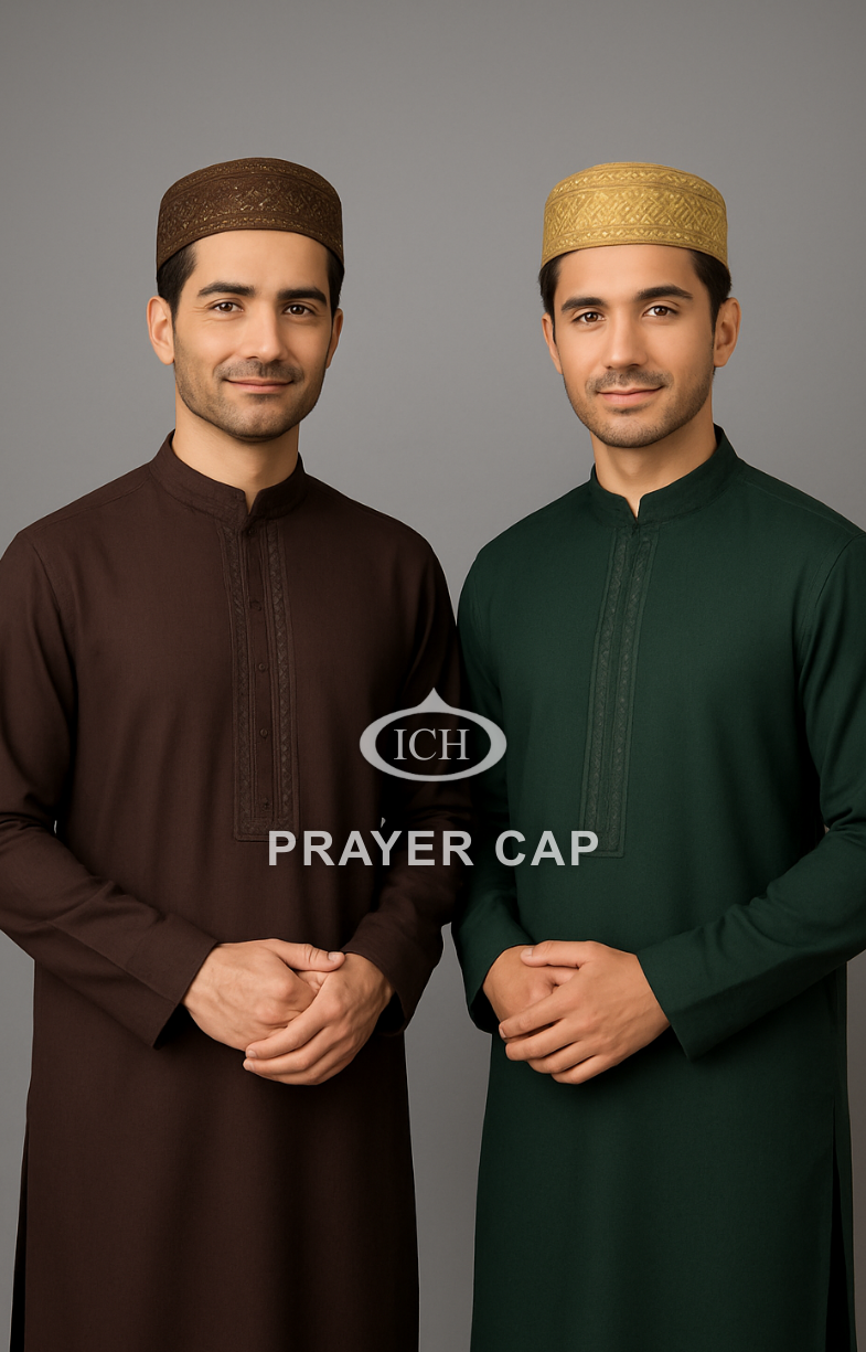 Muslim prayer cap kufi topi for namaz in India