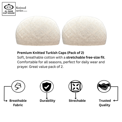 AL INAM KAMER (PACK OF 2) | 7 COLORS | CAP-0000-N15