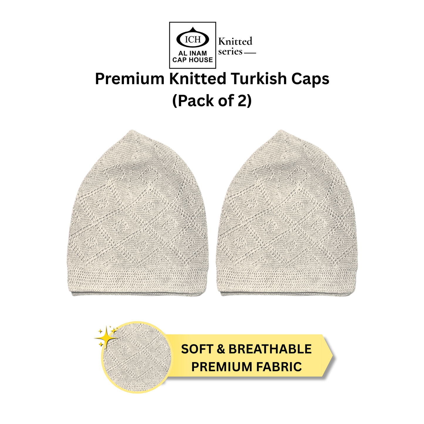 AL INAM KAMER (PACK OF 2) | 7 COLORS | CAP-0000-N15