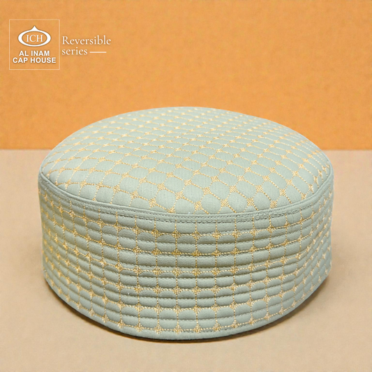 REVERSIBLE SAGE GREEN SIRAJ PREMIUM CAP | ICH Caps