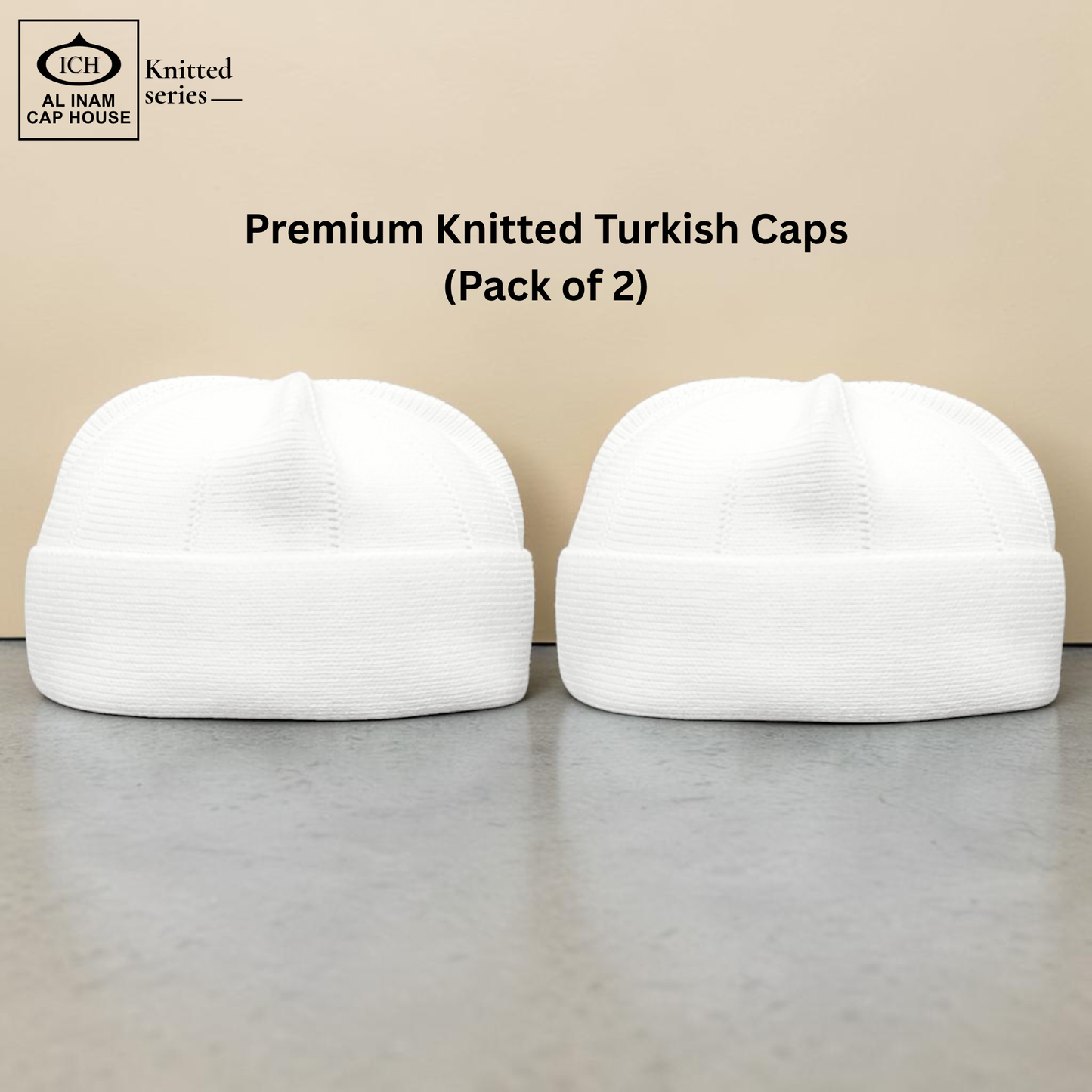 AL INAM CAP | CAP-0000-N08 (Pack of 2)
