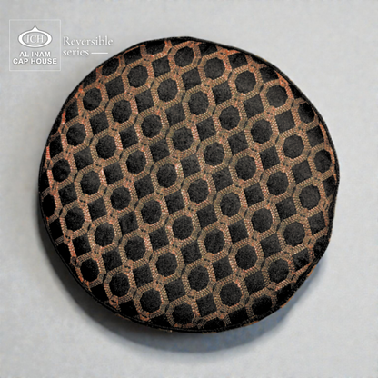 REVERSIBLE BLACK & BRONZE ALI PREMIUM CAP | ICH Caps