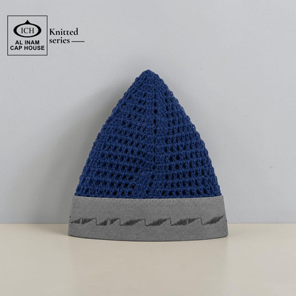 AL INAM CAP BLUE & GREY | ICH-0002-N29