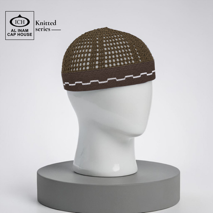 AL INAM CAP BROWN | ICH-0001-N29