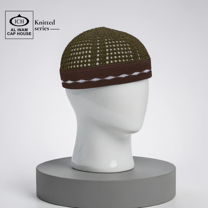 AL INAM CAP BROWN | ICH-0002-N29