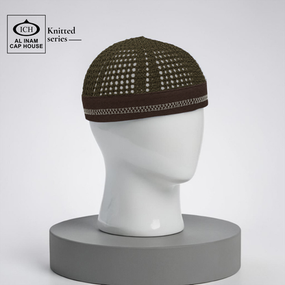 AL INAM CAP BROWN | ICH-0003-N29