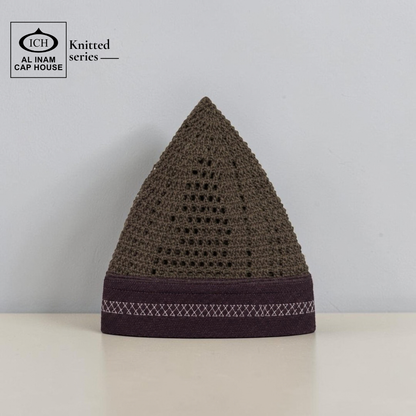 AL INAM CAP BROWN | ICH-0003-N29