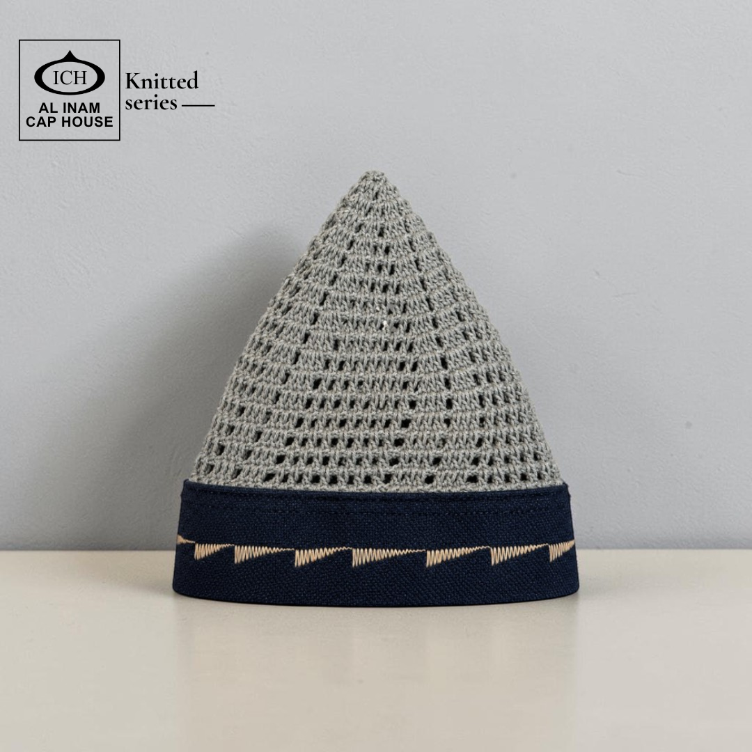 AL INAM CAP KHAKI & BLACK | ICH-0001-N29