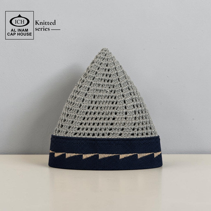 AL INAM CAP KHAKI & BLACK | ICH-0001-N29