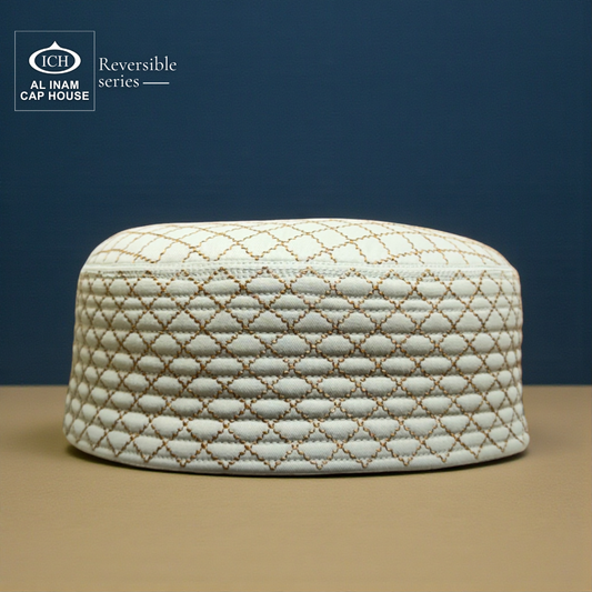 REVERSIBLE PASTEL GREEN QADR PREMIUM CAP | ICH Caps