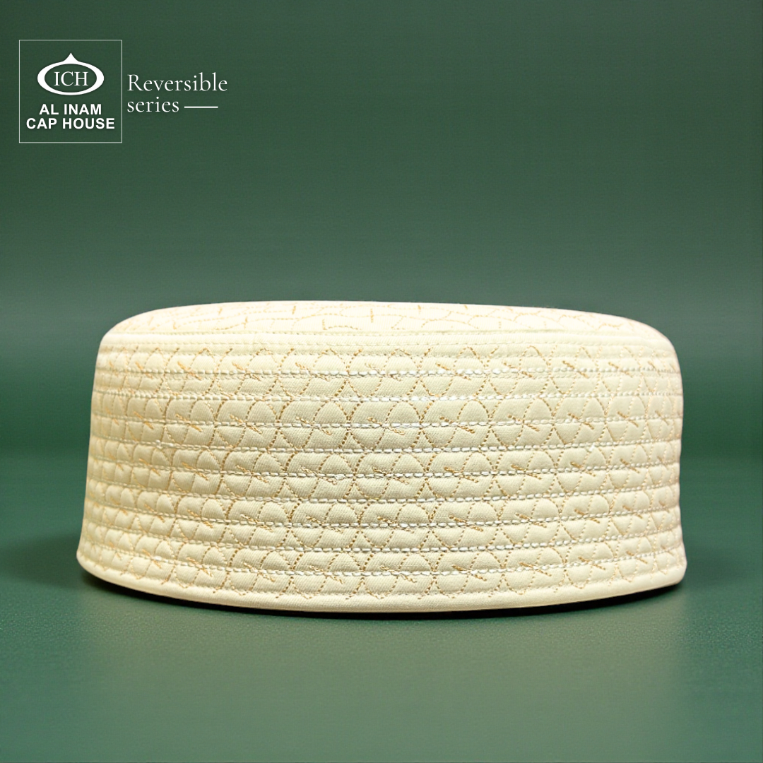 REVERSIBLE SOFT IVORY TAIF PREMIUM CAP | ICH Caps