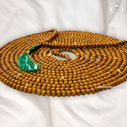 Islamic brown dhikr beads (tasbeeh) from Al Inam – durable and stylish tasbih for spiritual devotion.