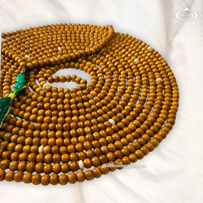 Elegant brown tasbih by Al Inam Cap House – premium prayer beads for zikr and daily worship.