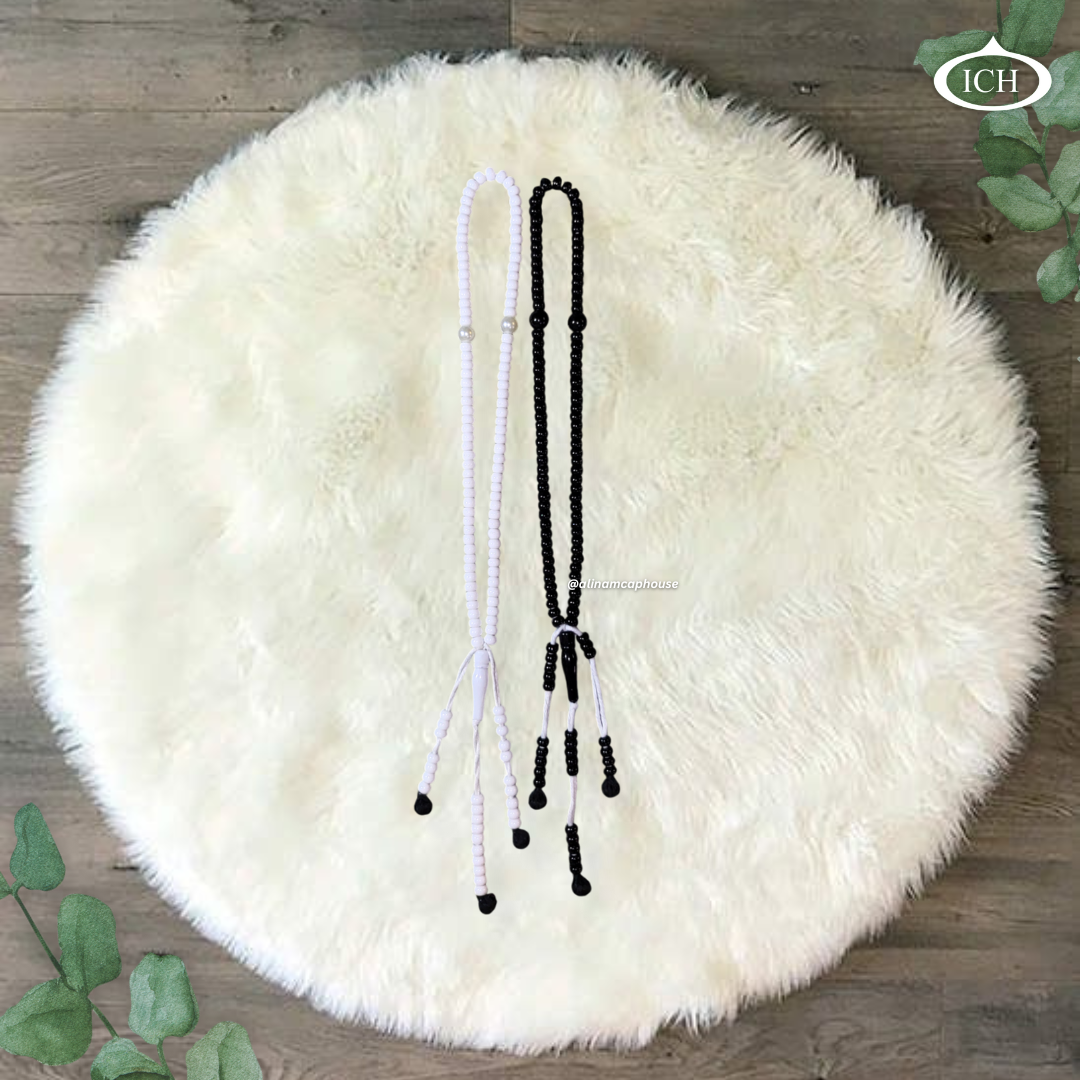 Premium Islamic prayer tasbih Al Inam – elegant dhikr beads misbaha for daily salah and spiritual remembrance